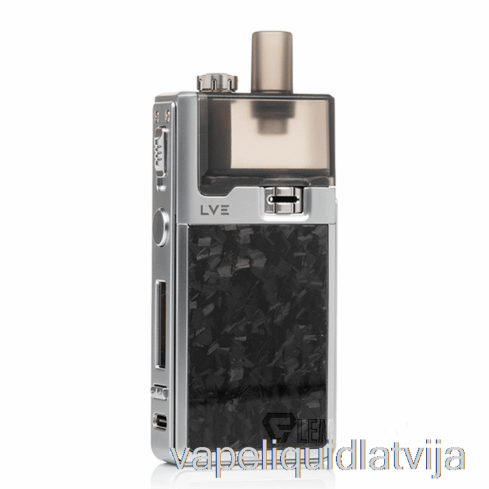 Lve Orion 2 40w Pod Sistēma Kalts Oglekļa / Sudraba Vape šķidrums